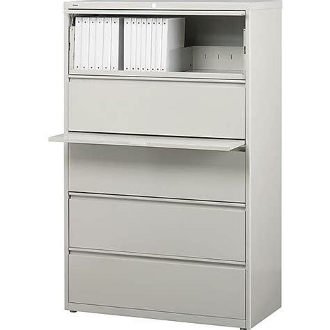 workpro 36 w 5 drawer steel lateral file cabinet|Staples 5.